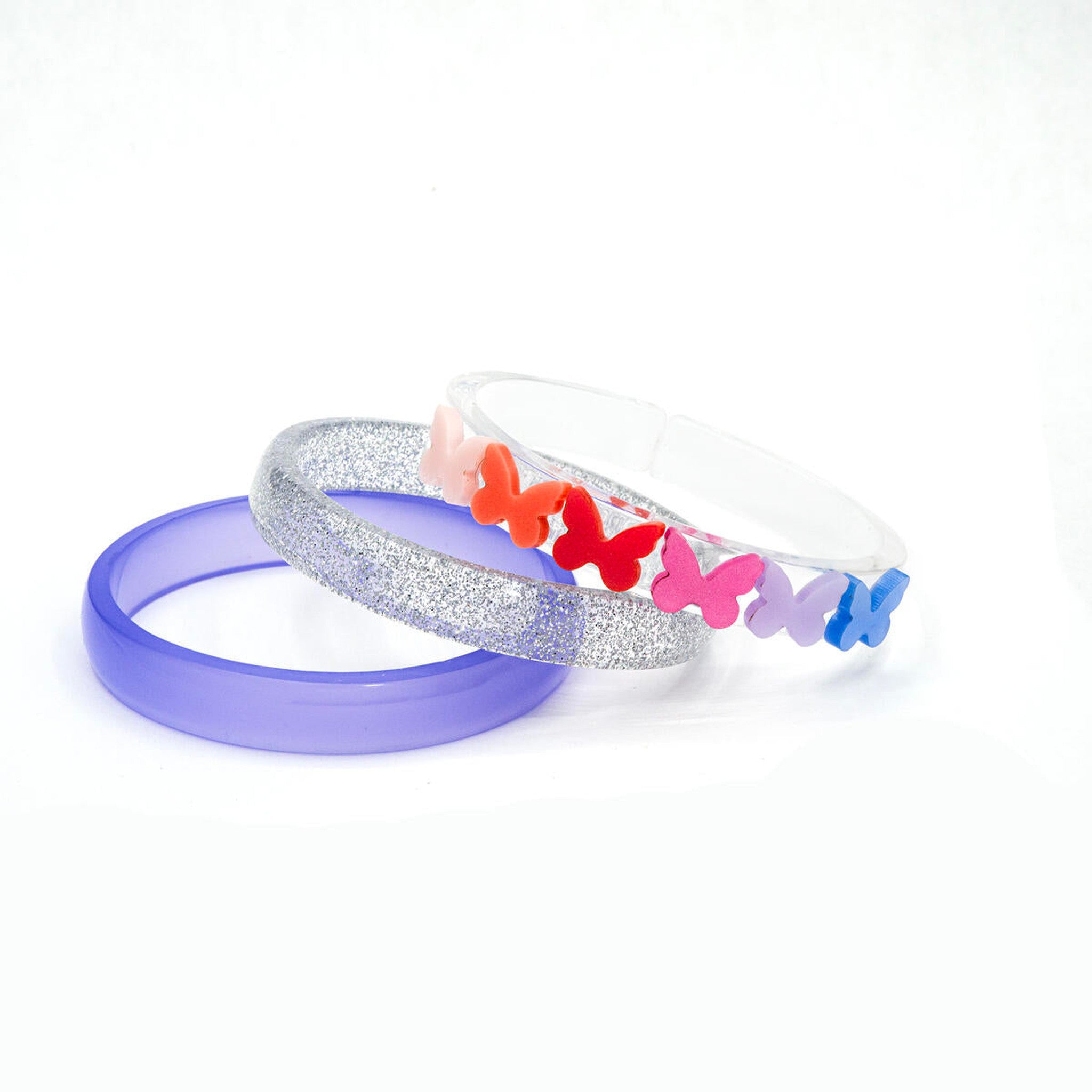 Strawberry Pearlized Bangles