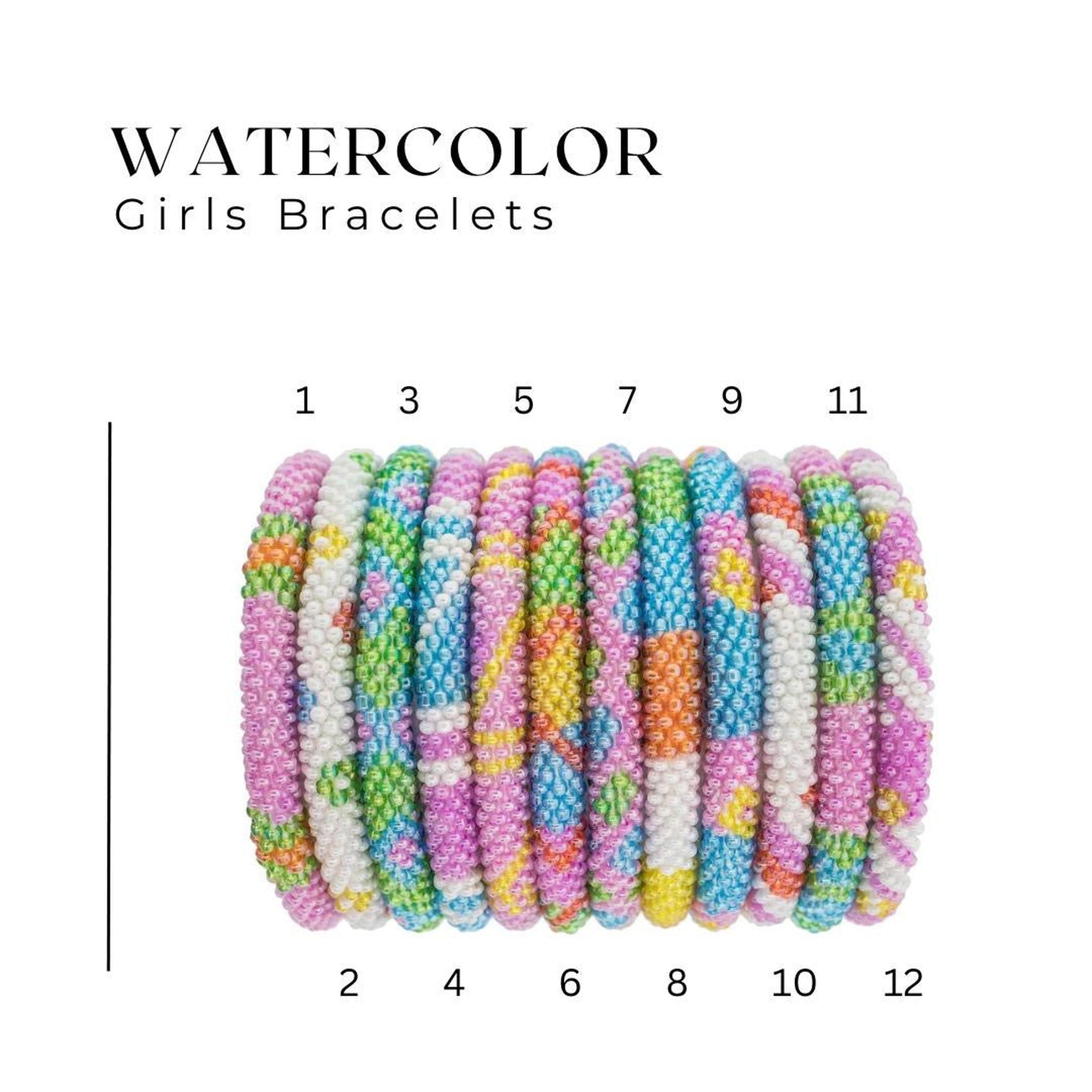 Girl Bracelets - Watercolor